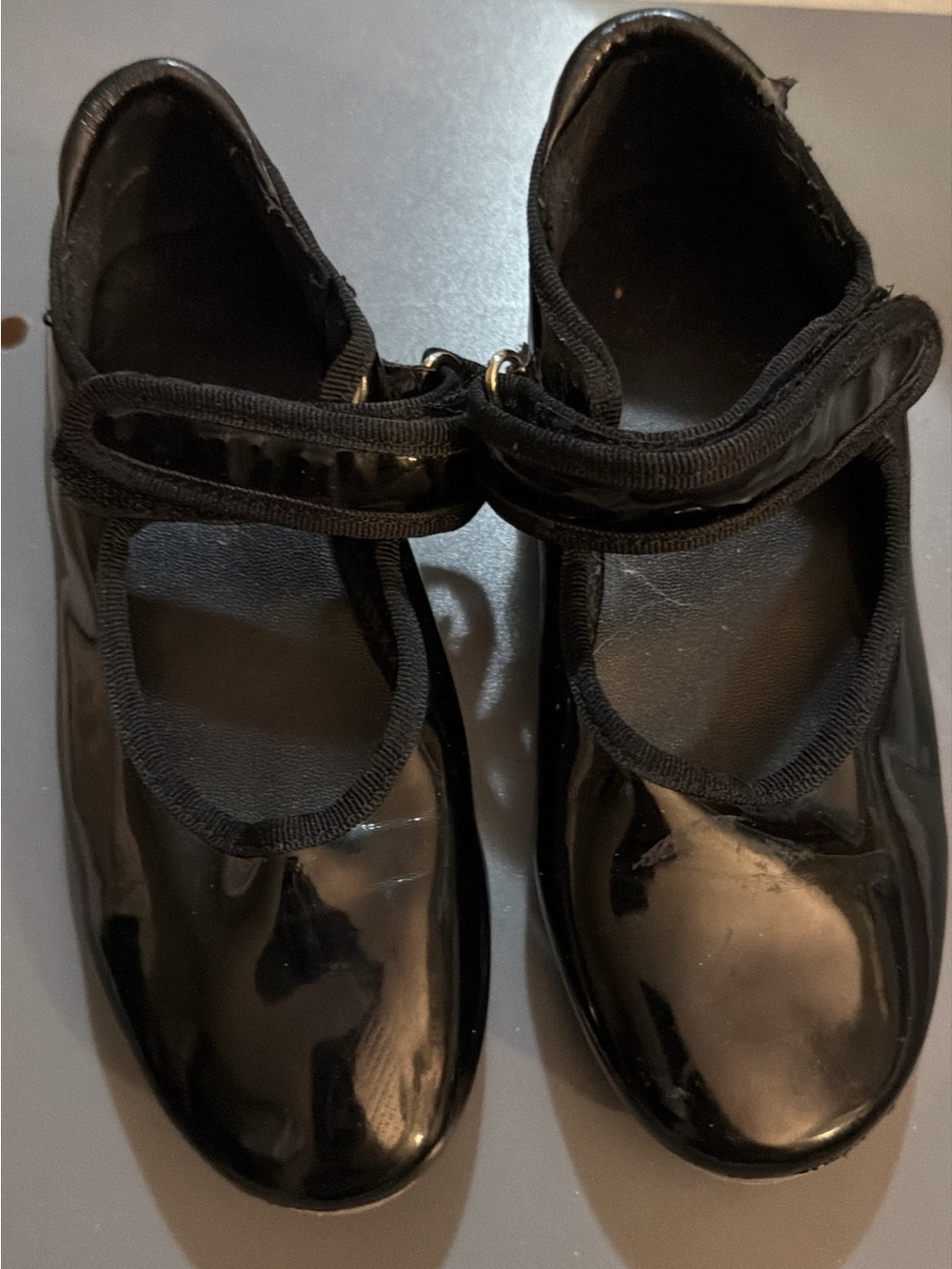 Tap Shoe size 10 Girls' Black Patent Mary Jane Tap Shoe freestyle
